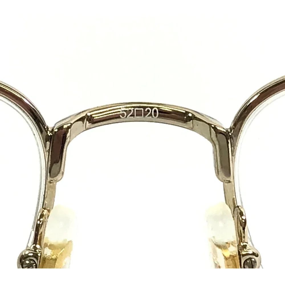 Montblanc Eyeglasses Frames MB0131O 002 Black Gold Square Half Rim 52-20-145